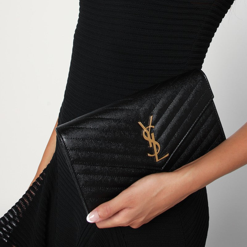 Saint Laurent Cassandre chain clutch bag