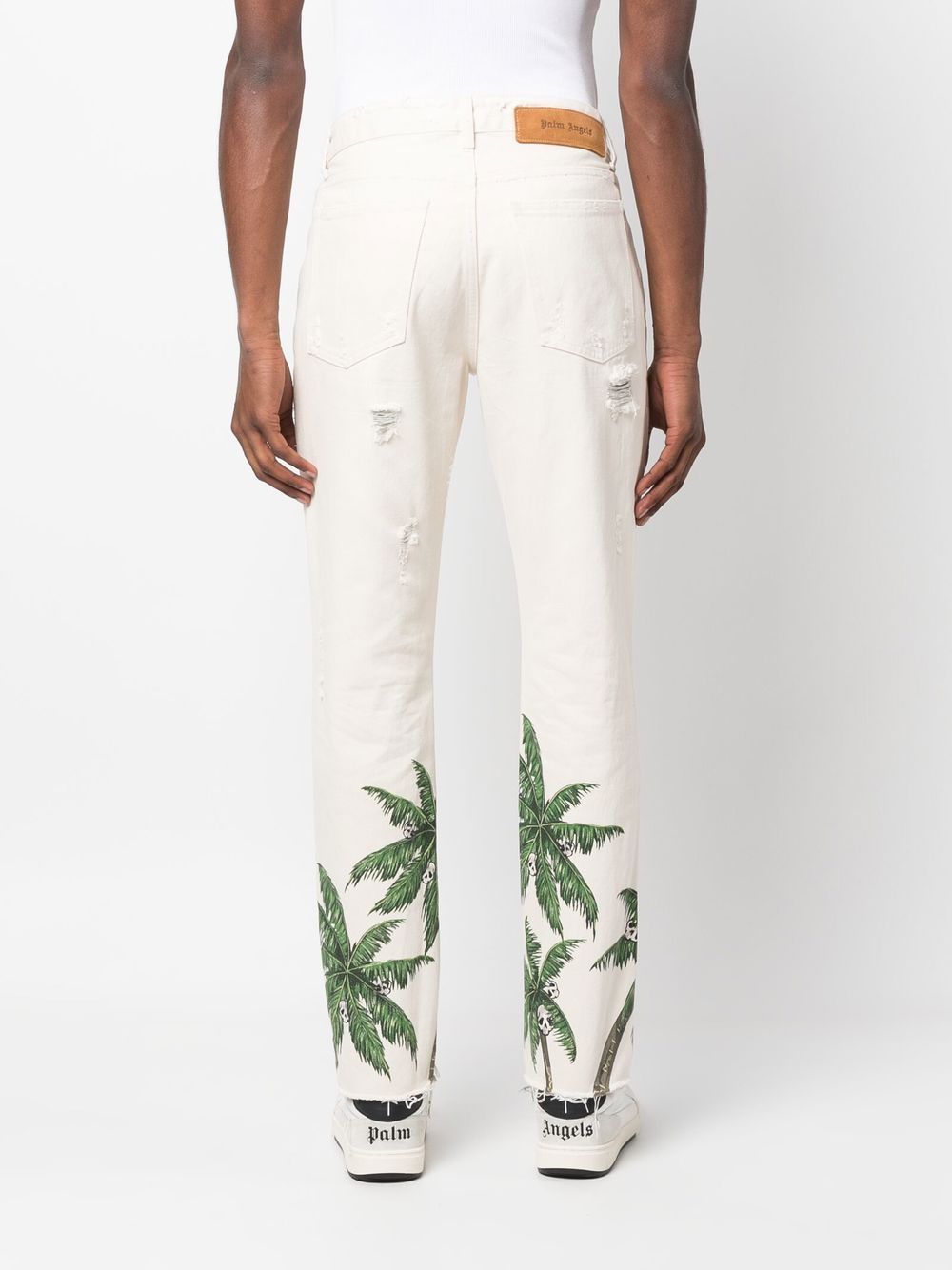 Palm Angels Jeans White