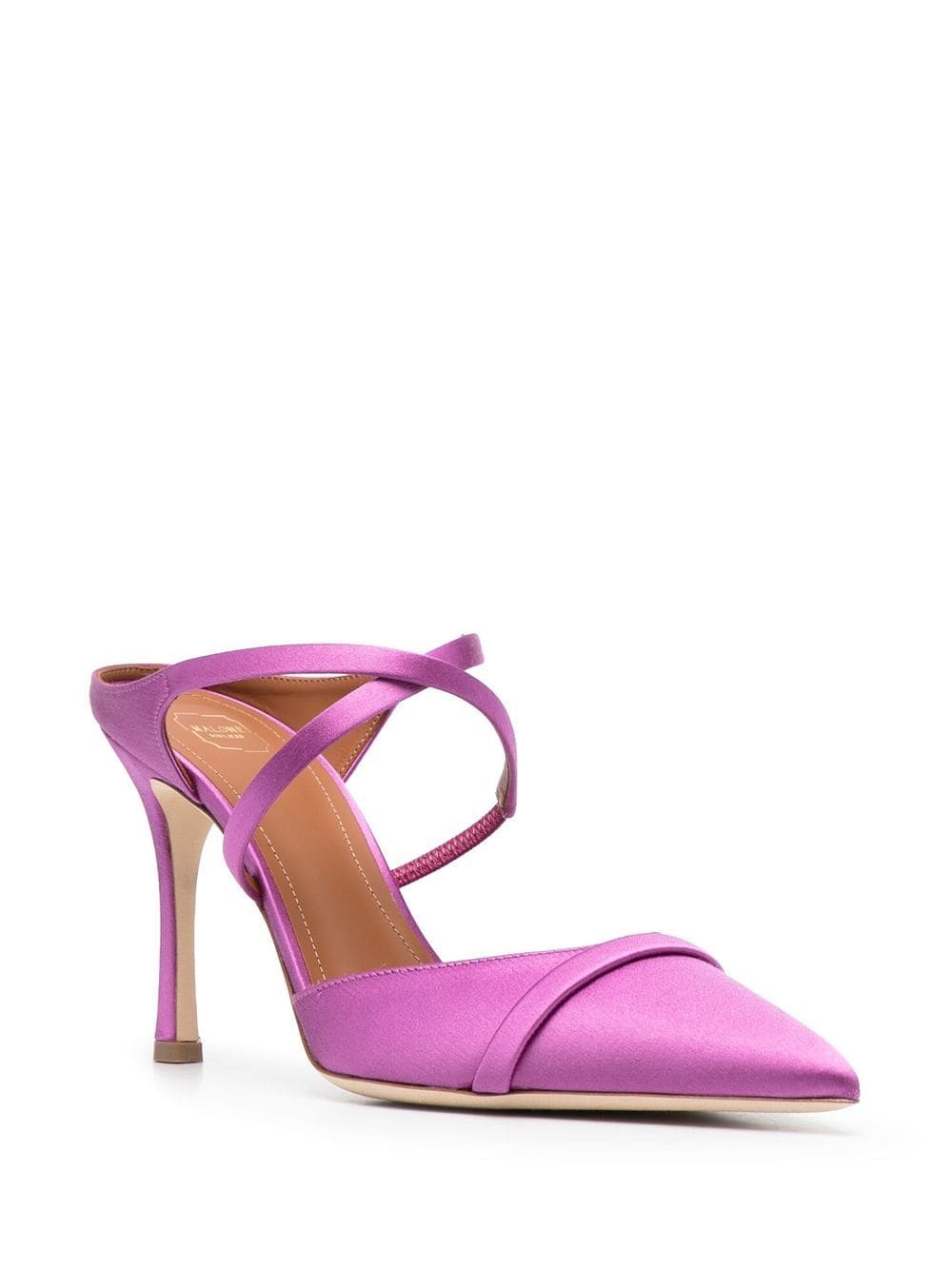 Malone Souliers With Heel Purple