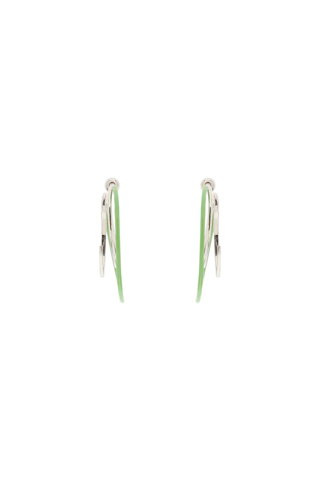Panconesi 'Double Kilter' Earrings   Verde