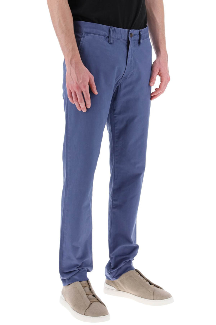 Polo Ralph Lauren Chino Pants In Cotton   Light Blue