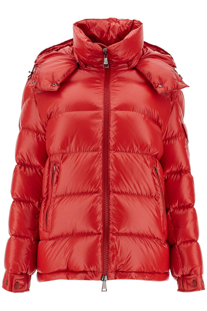 Moncler 'Maire' Short Puffer Jacket   Red