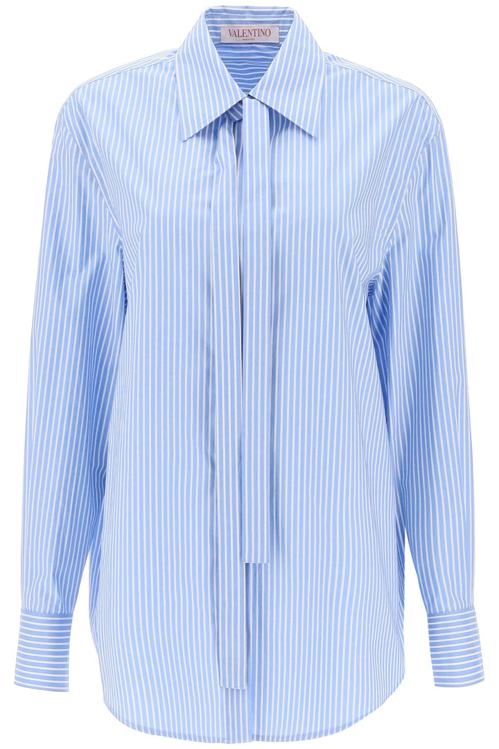 Valentino Garavani striped poplin shirt