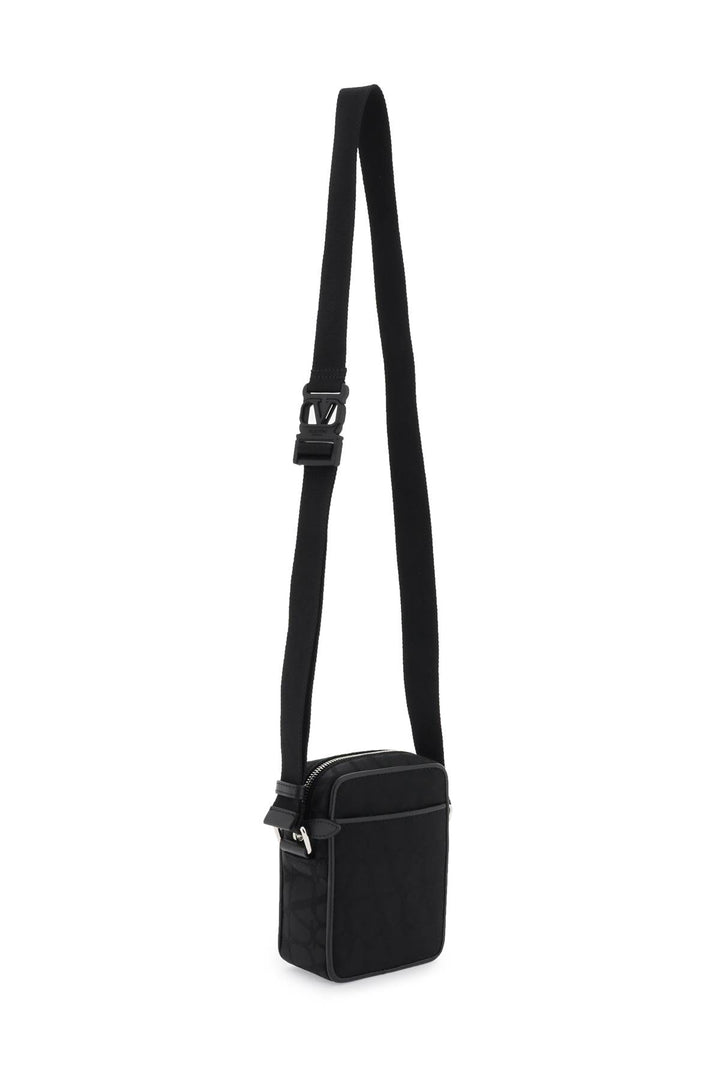 Valentino Garavani small black iconographe crossbody bag