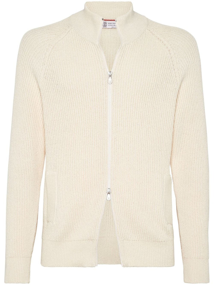 Brunello Cucinelli Sweaters White