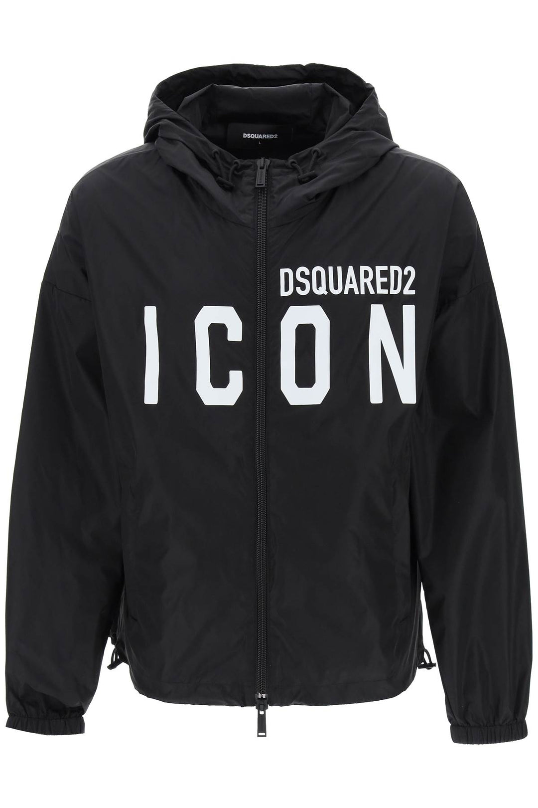 Dsquared2 Be Icon Windbreaker Jacket   Black