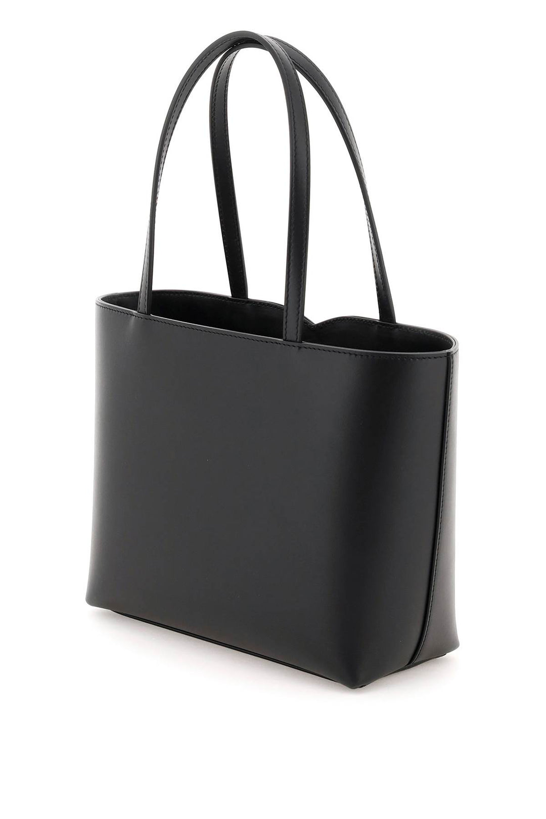 Dolce & Gabbana Dg Logo Small Tote Bag   Black