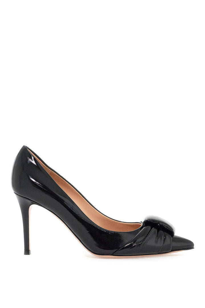 Gianvito Rossi Patent Leather Décollet   Black