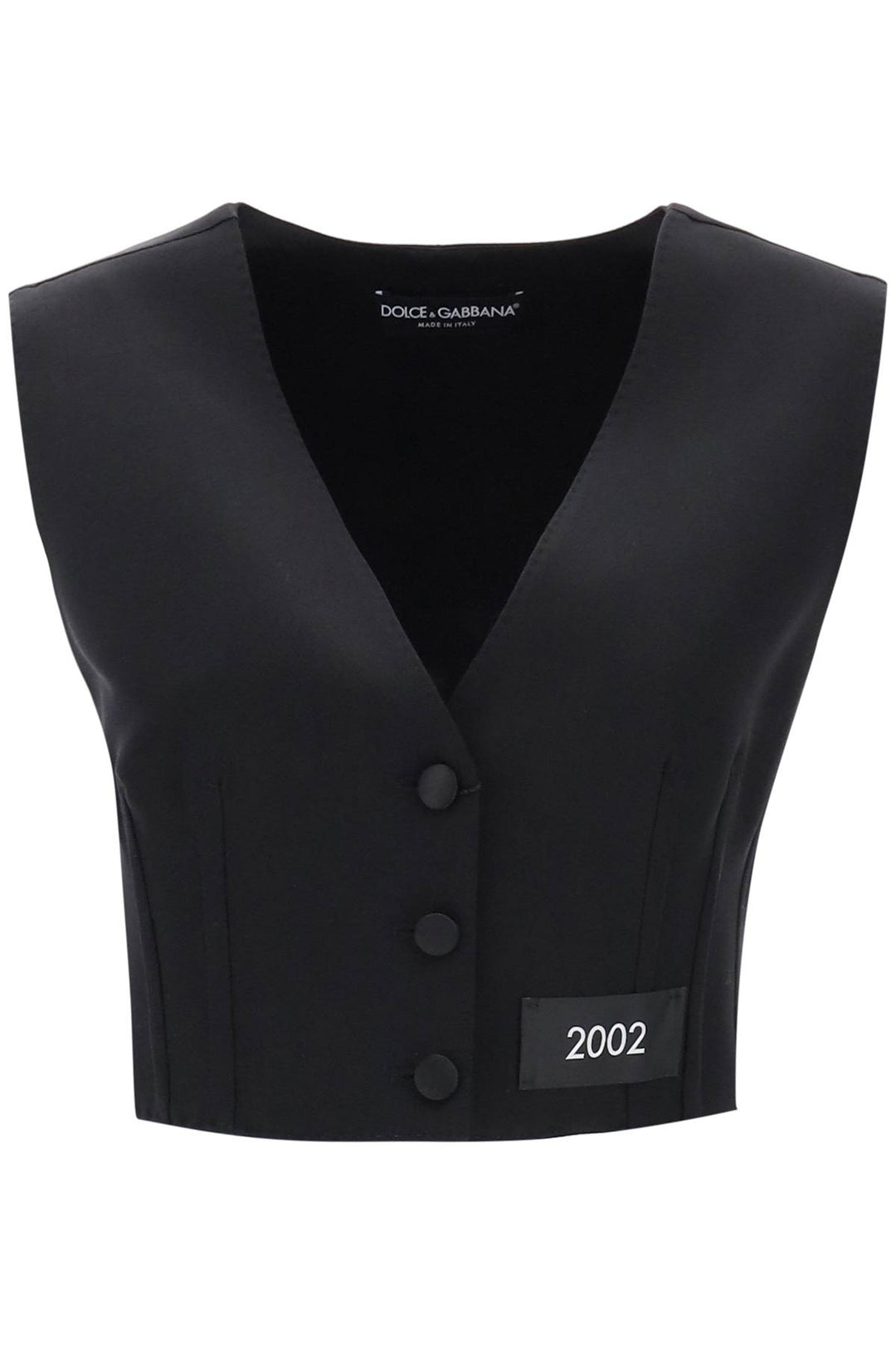 Dolce & Gabbana Re Edition Tailoring Waistcoat   Nero