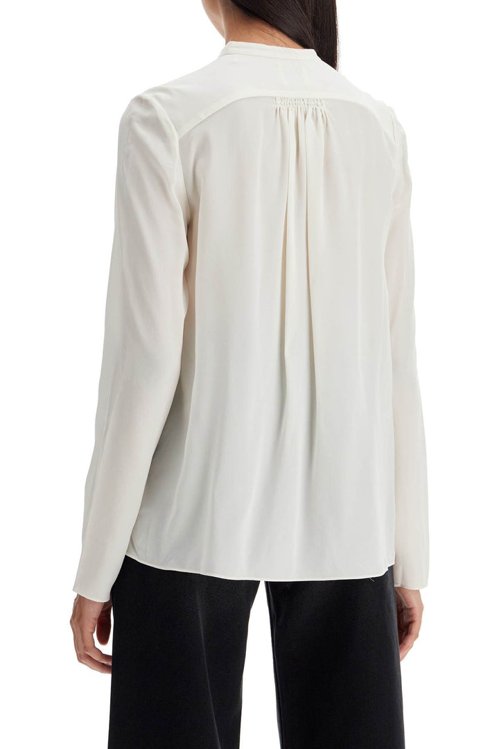Isabel Marant Silk Blouse With Ruffle 'Ut   White