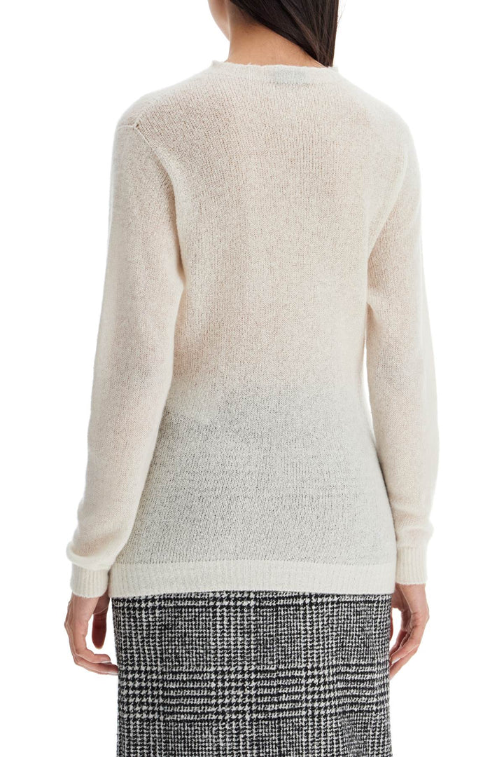 Tom Ford Cashmere And Silk Pullover Set   White