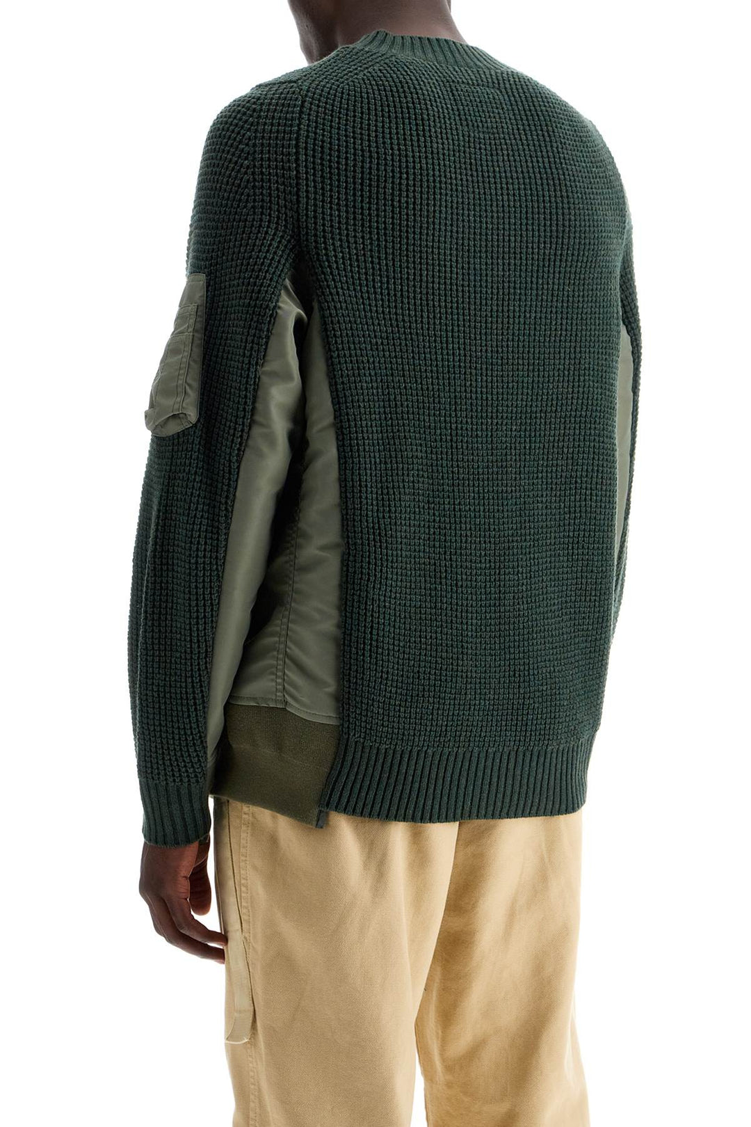 Sacai Layered Effect Pullover   Blue