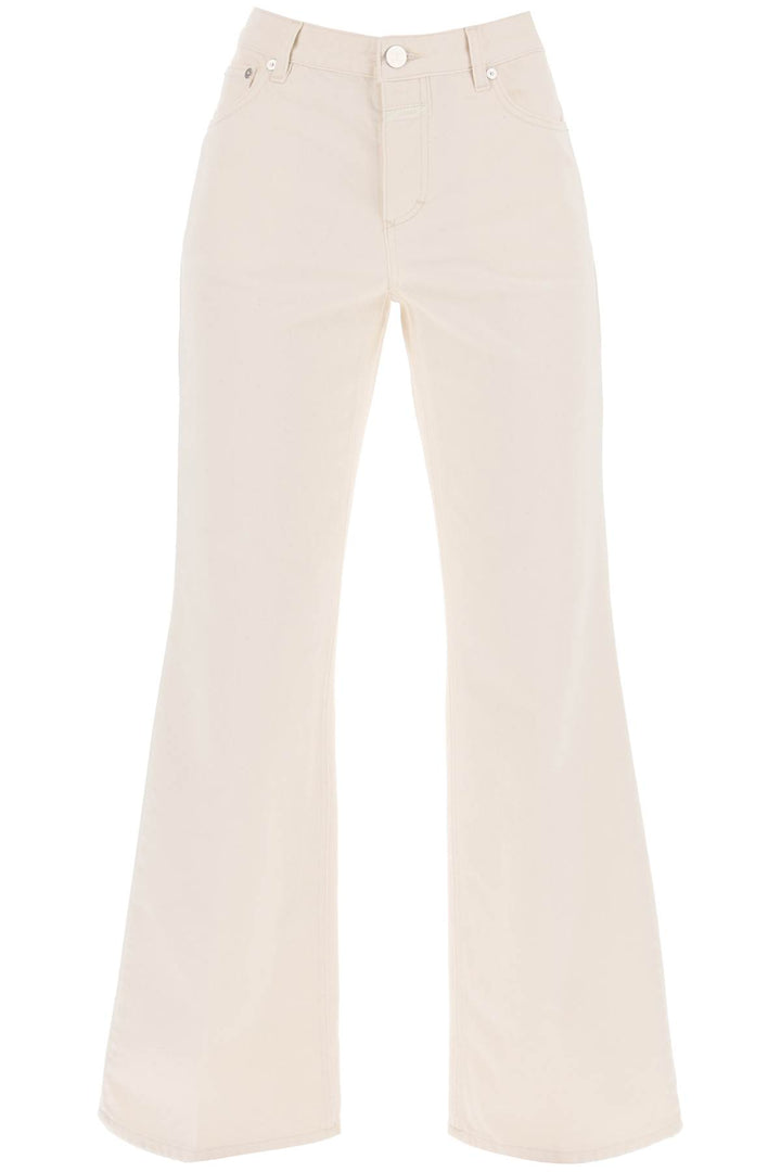 Closed Low Waist Flared Jeans By Gill   Neutral