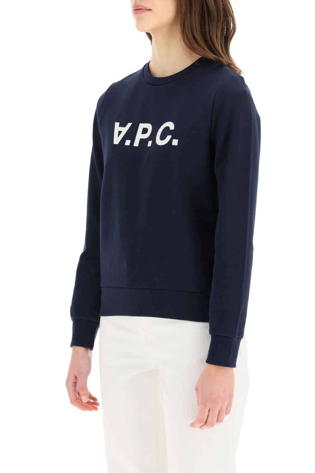 A.P.C. Sweatshirt Logo   Blu
