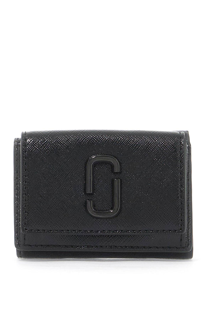 Marc Jacobs Portafoglio The Utility Dtm Mini Trifold Wallet   Black