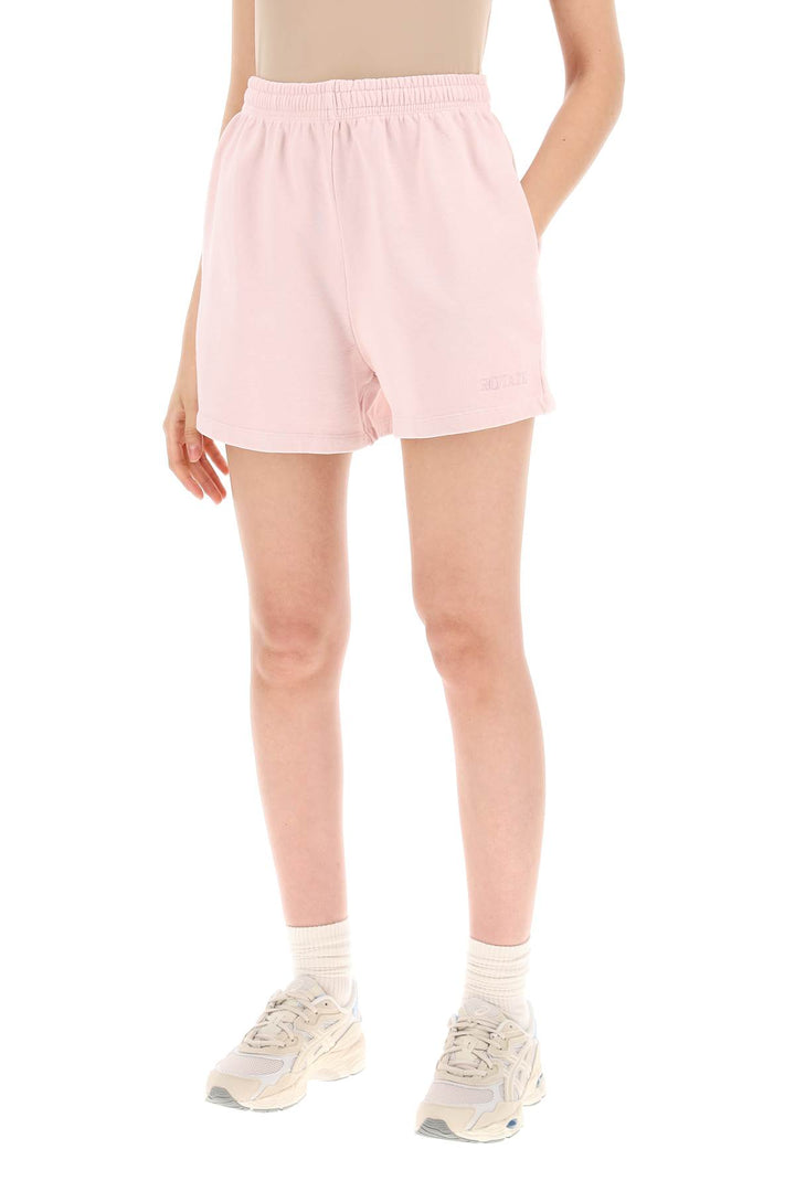 Rotate Organic Cotton Sports Shorts For Men   Pink