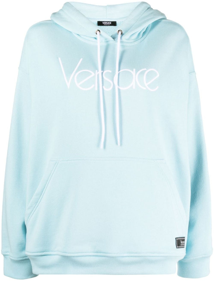 Versace Sweaters Clear Blue