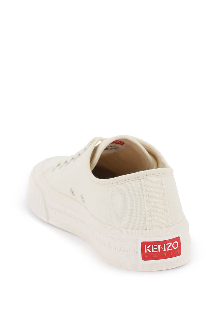 Kenzo Canvas Kenzoschool Sneakers   Bianco