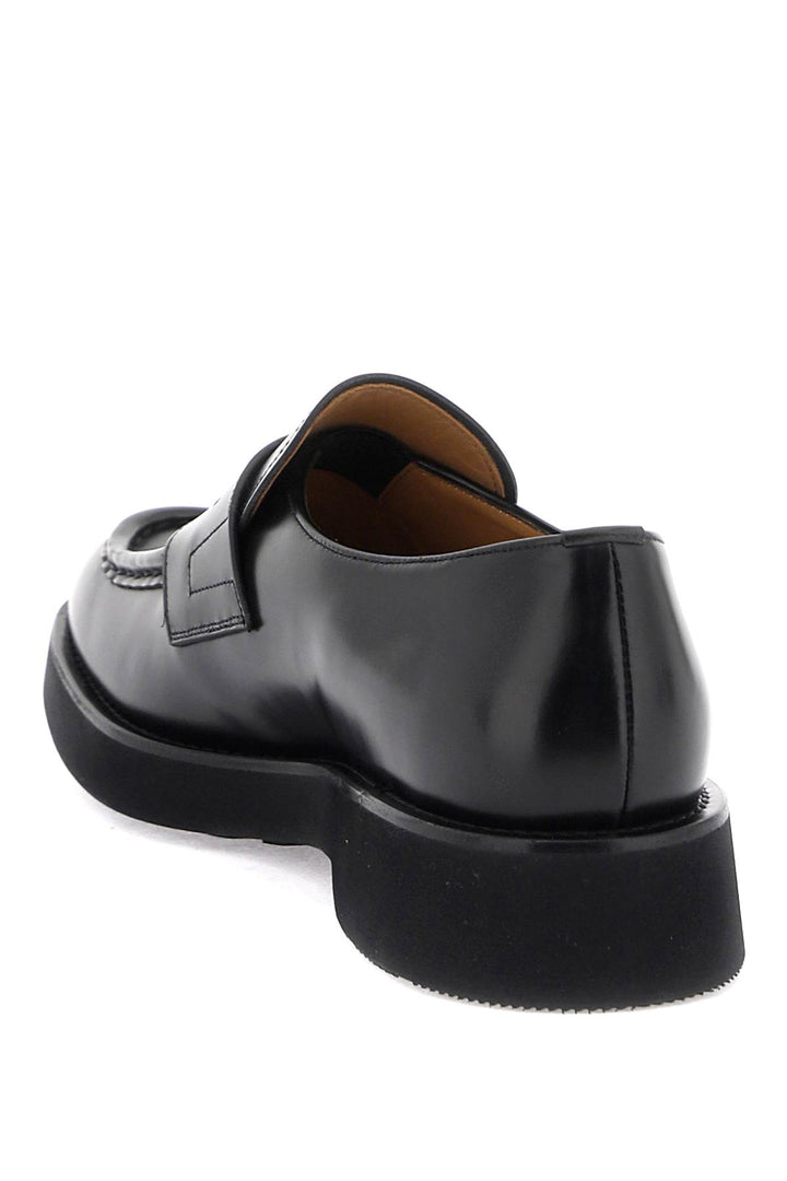 Church's Leather Lynton Loafers   Nero