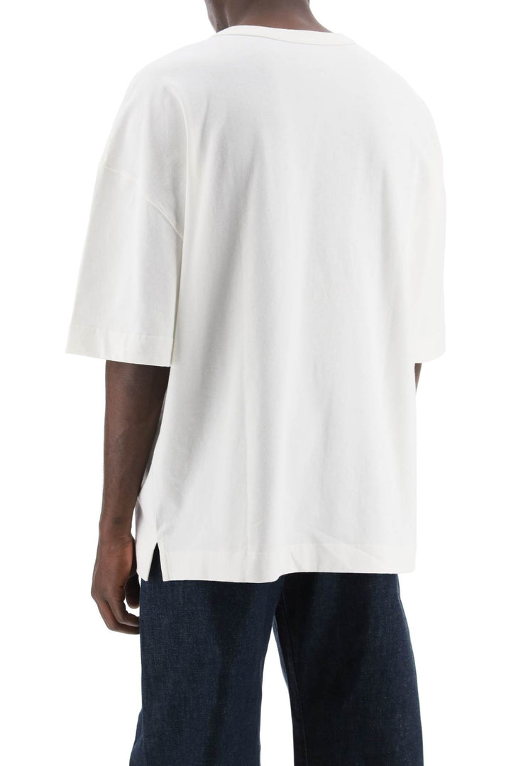 Lemaire Boxy T Shirt   Bianco