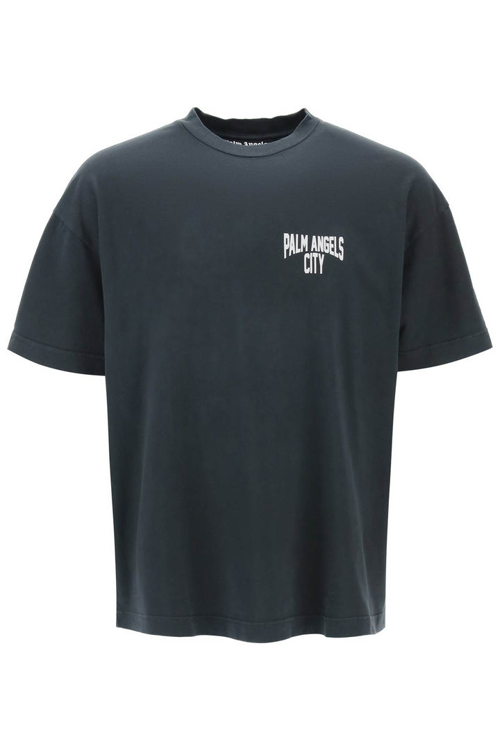 Palm Angels City Pa T Shirt   Grey