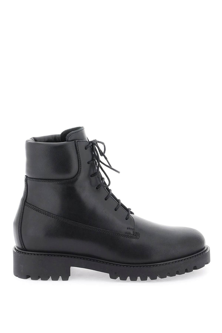 Toteme Husky Ankle Boots   Nero