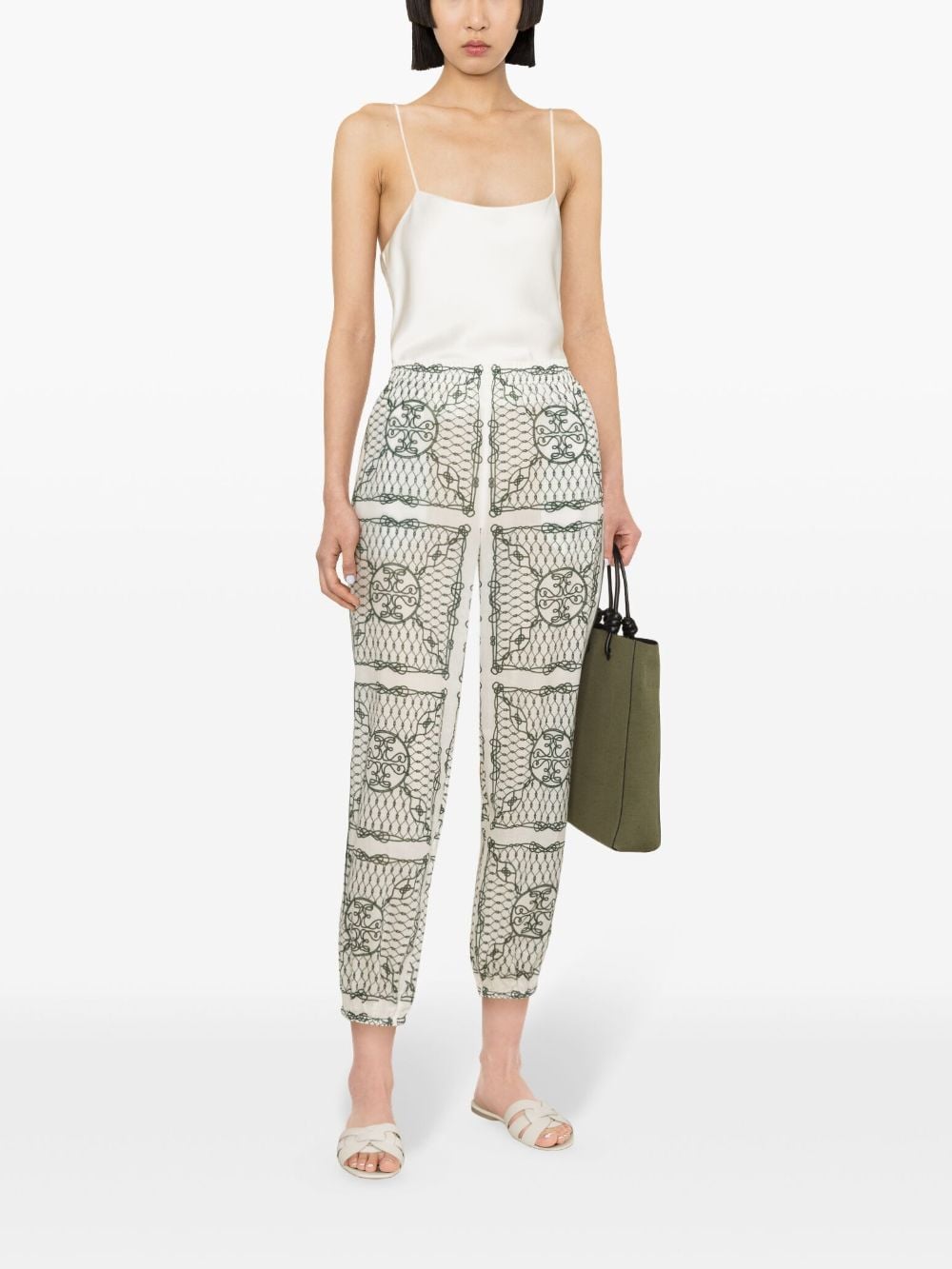 Tory Burch Trousers White