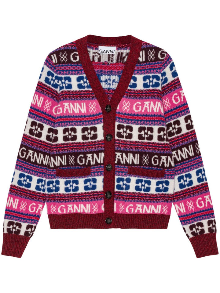 Ganni Sweaters Multicolour