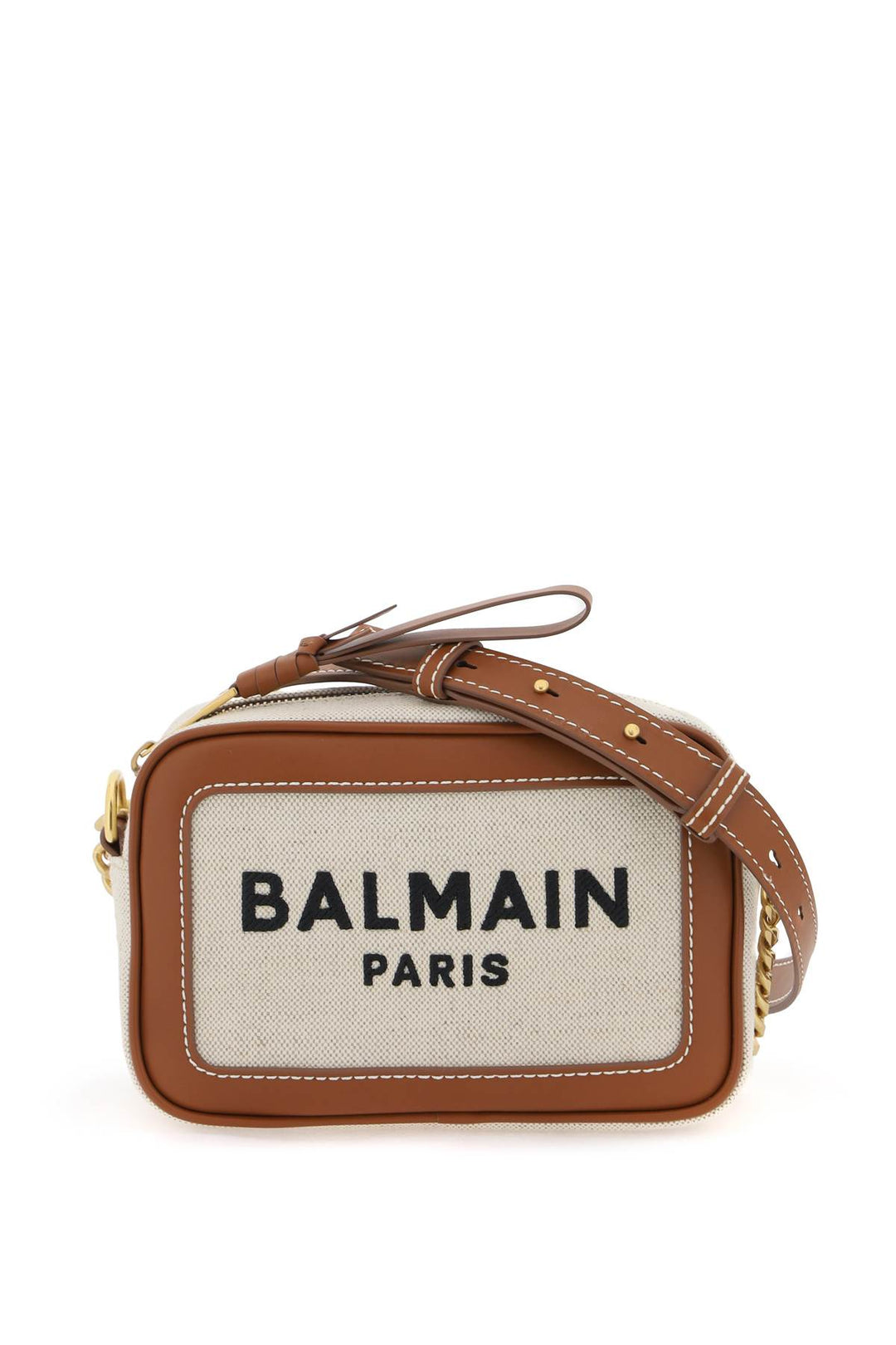 Balmain B Army Crossbody Bag   Marrone