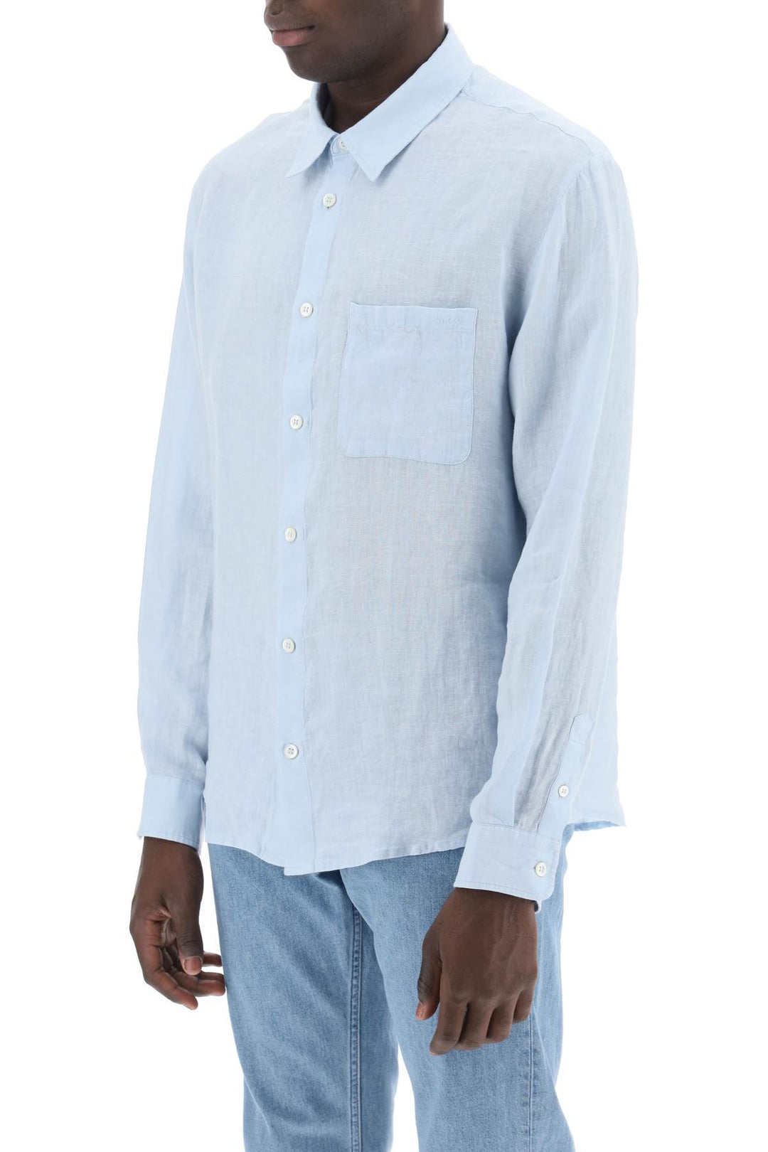 A.P.C. Linen Cassel Shirt For   Celeste
