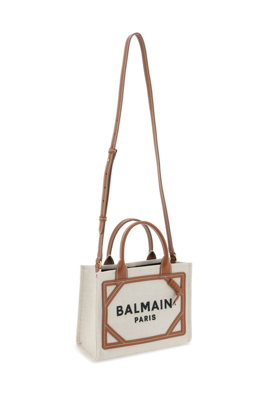 Balmain B Army Tote Bag   Brown