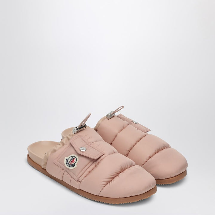 Moncler Mon Pocket nylon mules