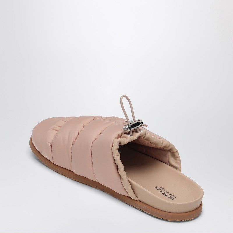 Moncler Mon Pocket nylon mules