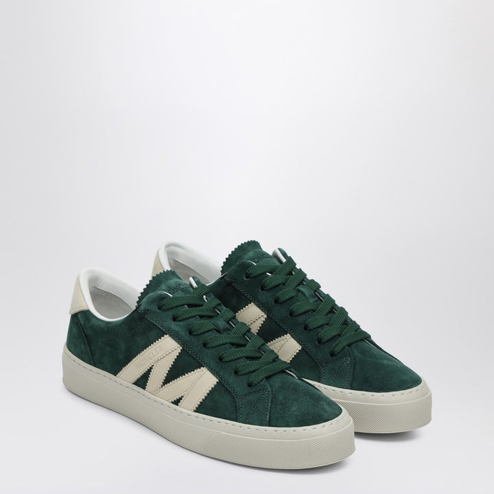 Moncler suede leather Monaco2 trainers