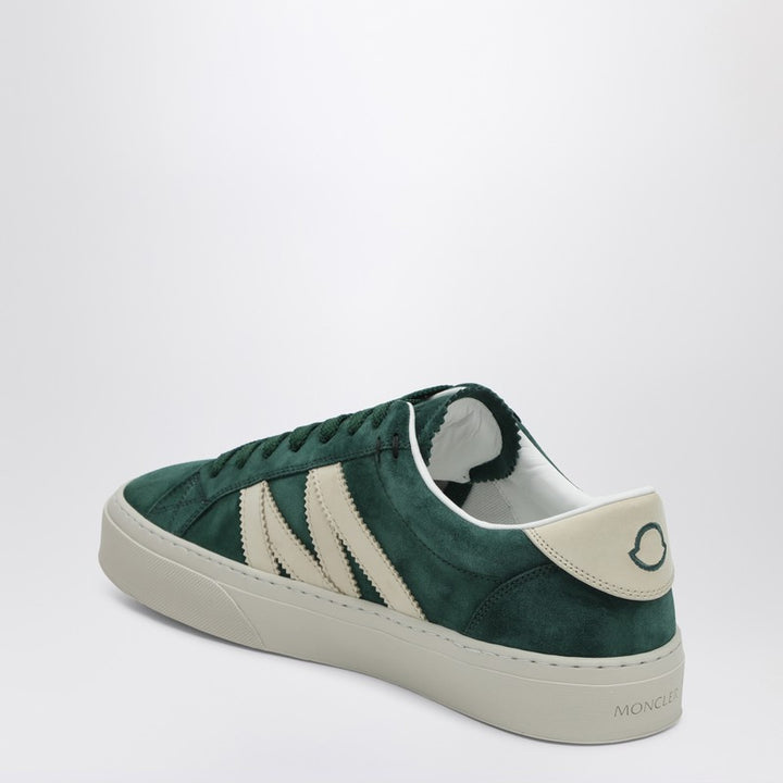 Moncler suede leather Monaco2 trainers