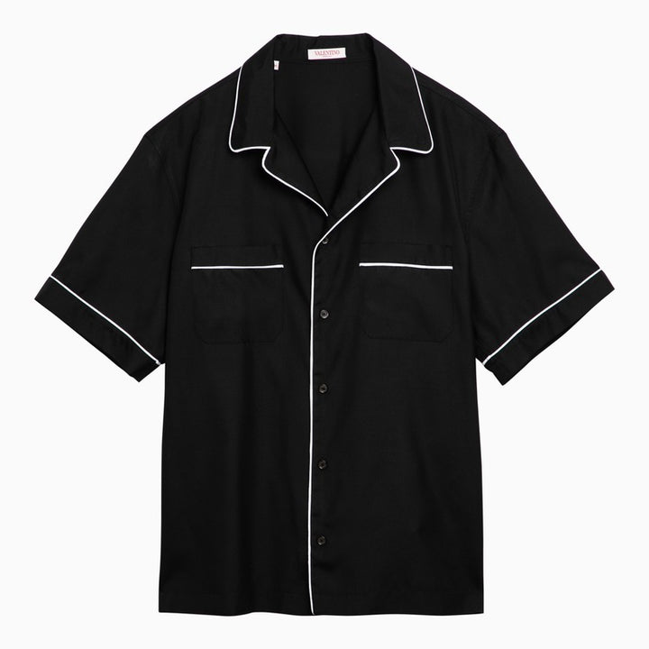 Valentino silk bowling shirt