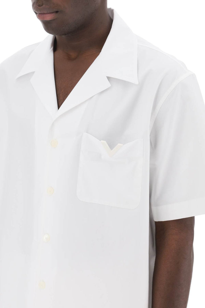 Valentino Garavani v detail bowling shirt