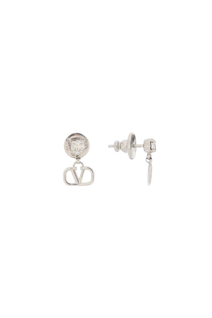 Valentino Garavani Vlogo Signature Crystal Earrings