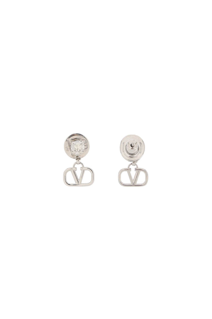 Valentino Garavani Vlogo Signature Crystal Earrings