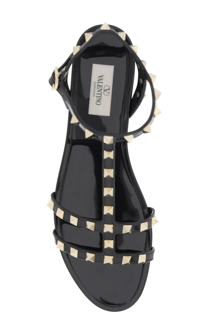 Valentino Garavani Rubber Rockstud Sandals