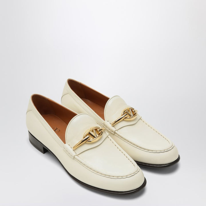 Valentino Garavani leather VLogo Signature loafers