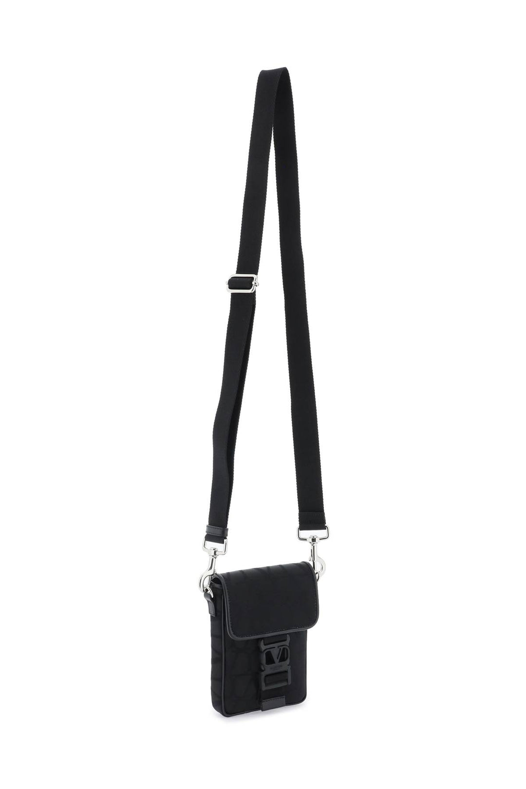 Valentino Garavani black iconographe mini crossbody bag