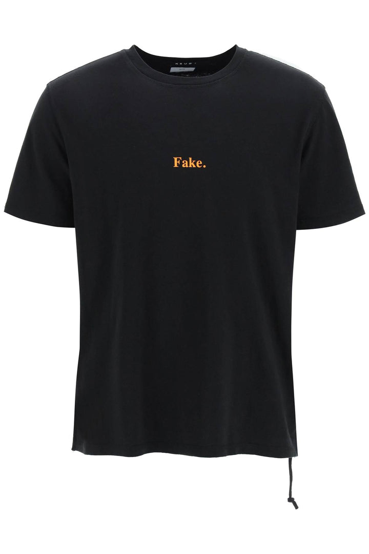 Ksubi 'Fake' T Shirt   Nero