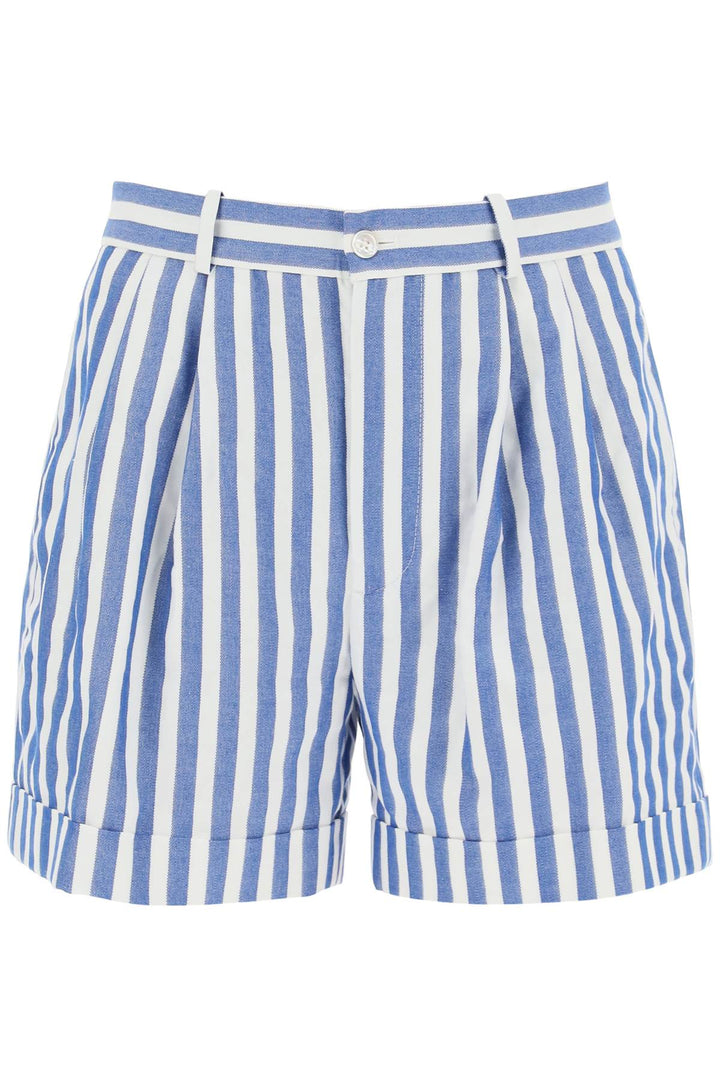 Polo Ralph Lauren Striped Shorts   White