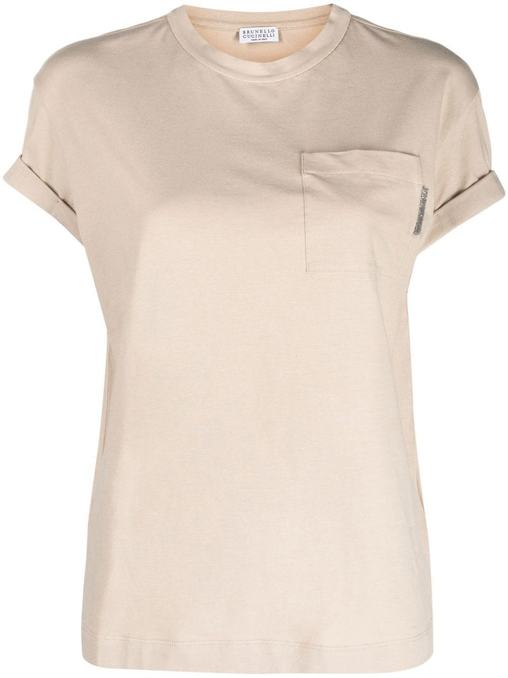 Brunello Cucinelli T Shirts And Polos Beige