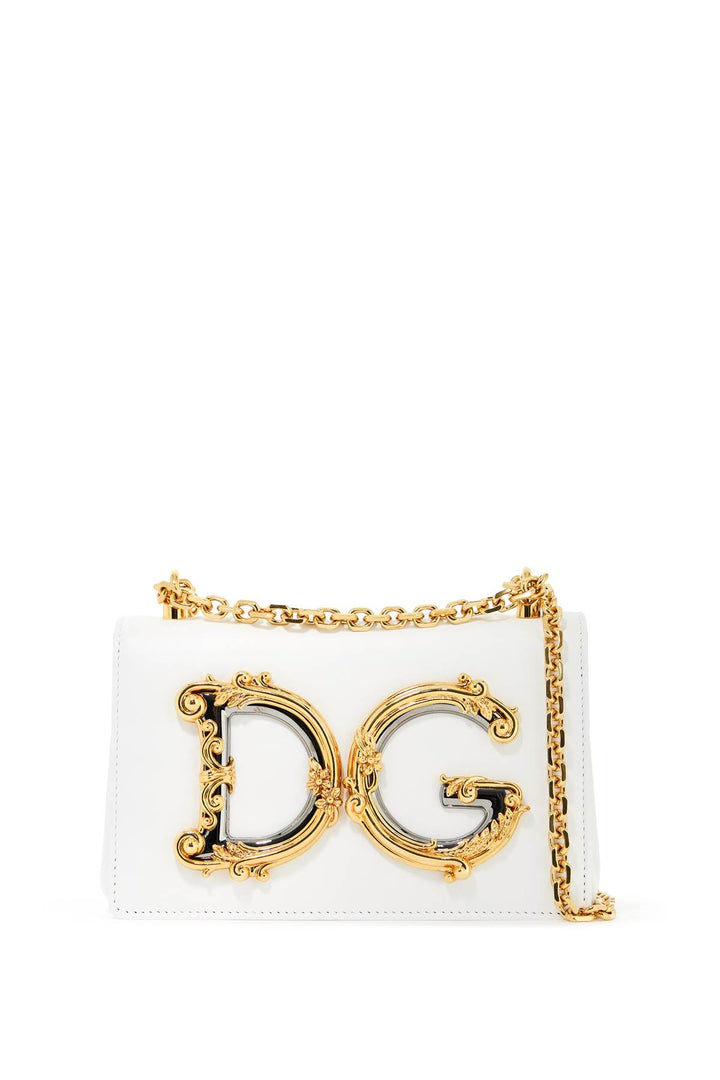 Dolce & Gabbana Dg Girls Shoulder Bag   White