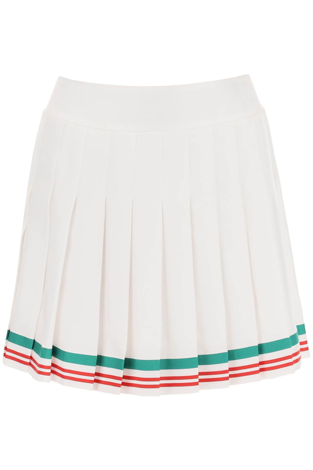 Casablanca Casaway Tennis Mini Skirt   Bianco