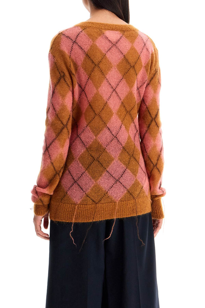 Marni Distressed Mohair Pullover   Pink