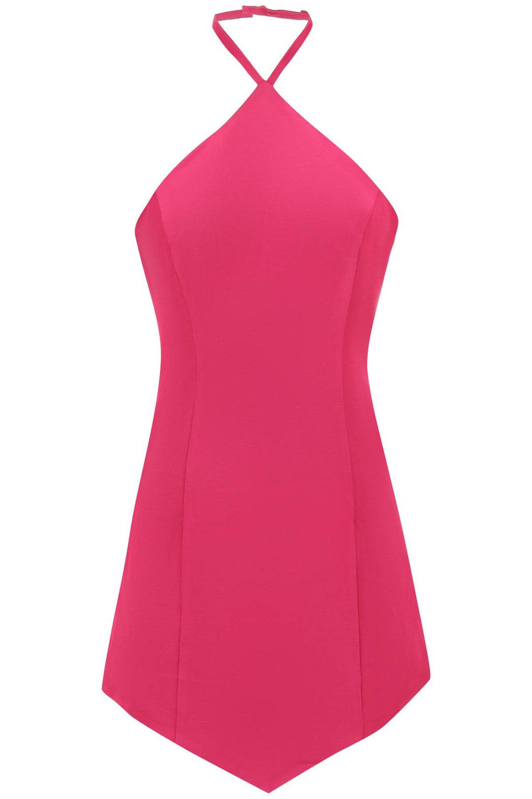 Mvp Wardrobe 'Catalina' Halterneck Mini Dress   Fuxia