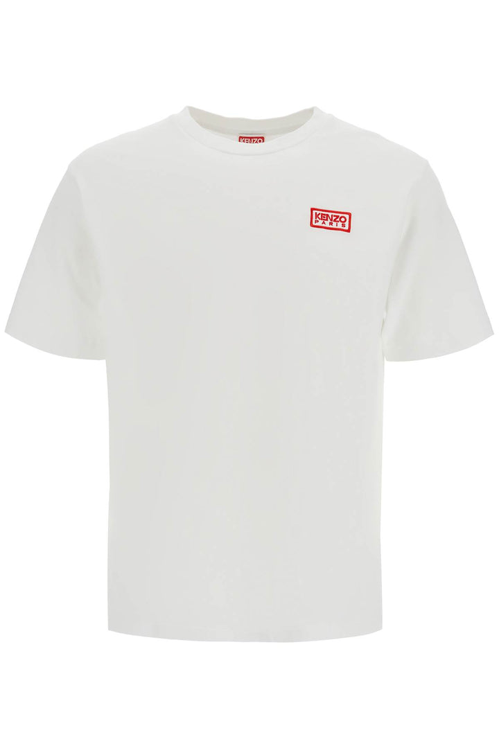 Kenzo Logo T Shirt With   White
